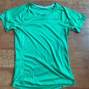 NIKE dry fit athletic tee emerald green